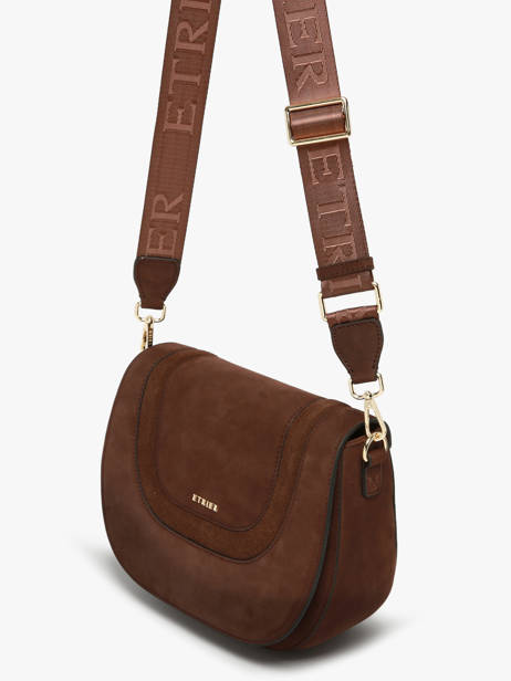 Cross Body Tas M Lasso Leder Etrier Bruin lasso ELAS152M ander zicht 2