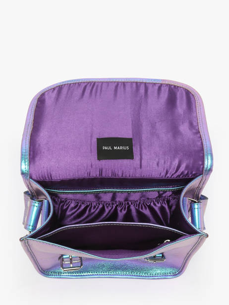 Cross Body Tas La Sacoche Scarabee Leder Paul marius Veelkleurig scarabee SACOSSCA ander zicht 2