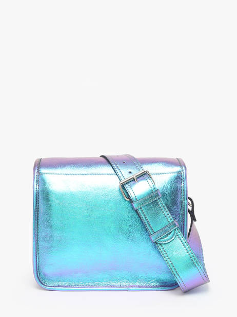 Cross Body Tas La Sacoche Scarabee Leder Paul marius Veelkleurig scarabee SACOSSCA ander zicht 3