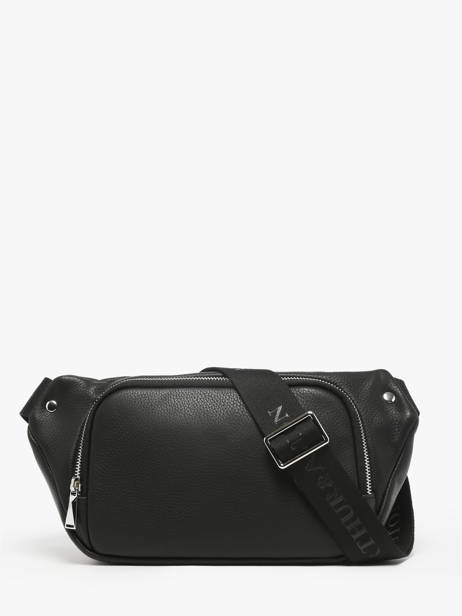 Belt Bag José Leder Arthur & aston Zwart thomas 5 ander zicht 3