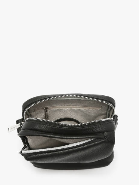 Cross Body Tas José Leder Arthur & aston Zwart thomas 2 ander zicht 2