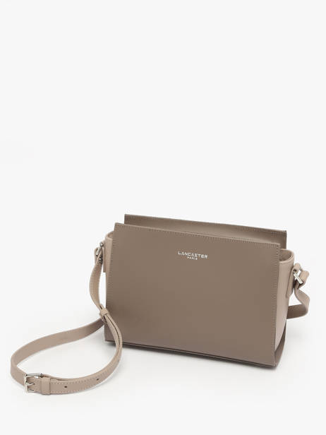 Cross Body Tas Smooth Leder Lancaster Beige smooth 437-02 ander zicht 2