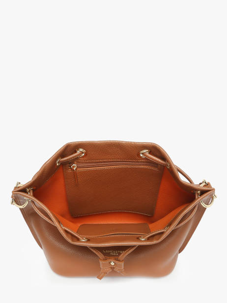 Cross Body Tas Alba Double Leder Lancaster Bruin alba double 81 ander zicht 3