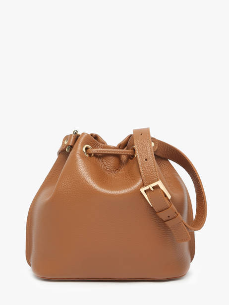 Cross Body Tas Alba Double Leder Lancaster Bruin alba double 81 ander zicht 4