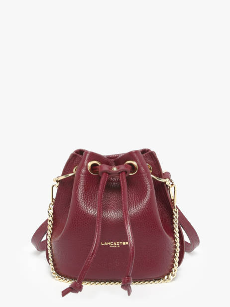 Bucket Bag Alba Double Leder Lancaster Rood alba double 80
