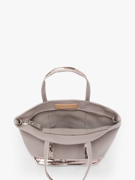 Handtas Le Cabas Pailletten Vanessa bruno Grijs cabas 1V40435 ander zicht 3