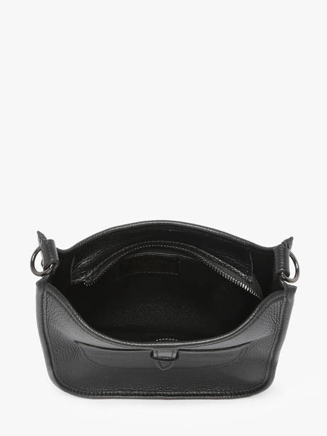 Cross Body Tas Caviar Leder Milano Zwart caviar CA25067 ander zicht 2