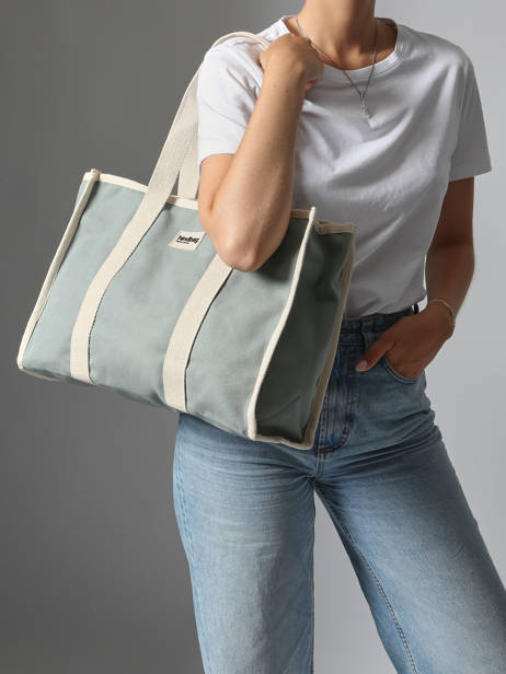 Schoudertas Oscar Katoen Hindbag Grijs best seller OSCAR ander zicht 1