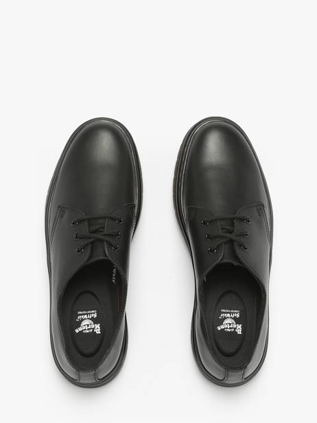 Derby Veterschoenen Uit Leder Dr martens Zwart boy 41553001 ander zicht 3