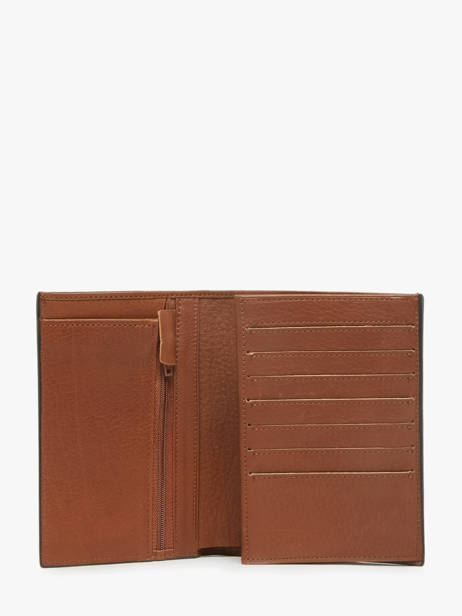 Portefeuille Leder Arthur & aston Bruin jose 424 ander zicht 1