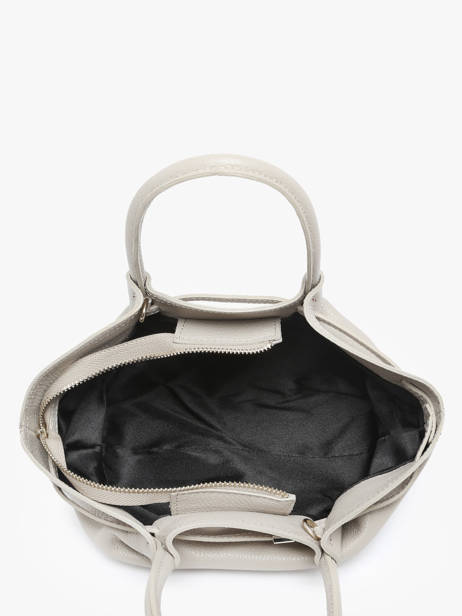 Handtassen Caviar Leder Milano Beige caviar CA25063 ander zicht 3