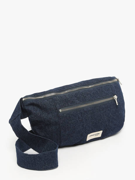 Belt Bag Orsel Gerecycleerd Katoen Rivedroite Blauw timeless ORSELTIM ander zicht 1