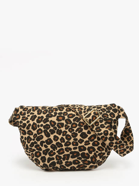 Belt Bag Custine Xl Gerecycleerd Katoen Rivedroite Bruin forever wild CUSTXFOR ander zicht 3
