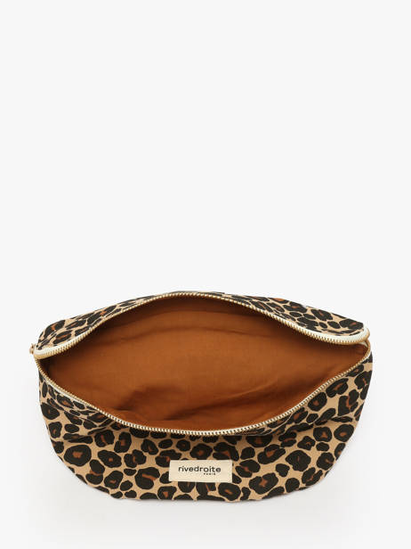 Belt Bag Custine Gerecycleerd Katoen Rivedroite Bruin forever wild CUSTIFOR ander zicht 2