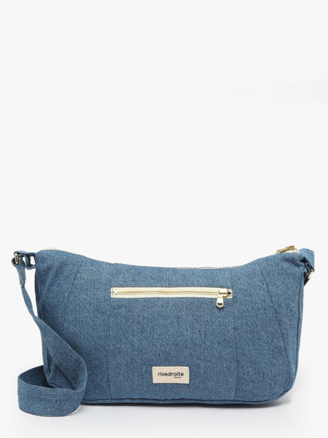 Cross Body Tas Mini Charlot Gerecycleerd Katoen Rivedroite Blauw timeless MCHARTIM