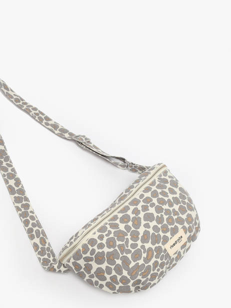 Belt Bag Custine Gerecycleerd Katoen Rivedroite Grijs into the wild CUSTIINT ander zicht 1