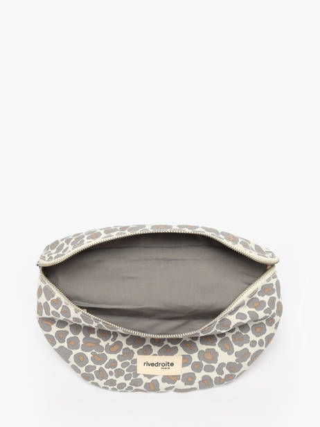 Belt Bag Custine Gerecycleerd Katoen Rivedroite Grijs into the wild CUSTIINT ander zicht 2