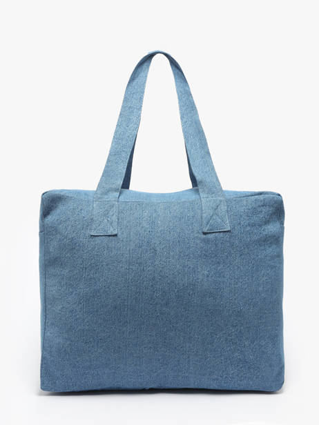 Schoudertas A4 Célestins Gerecycleerd Katoen Rivedroite Blauw timeless CELESTIM ander zicht 3