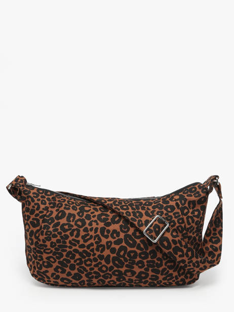 Cross Body Tas Mini Charlot Gerecycleerd Katoen Rivedroite Bruin wild tribe MCHARWIL ander zicht 3