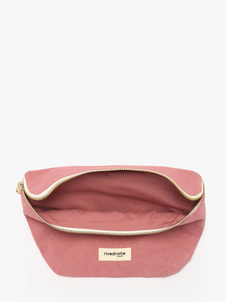 Belt Bag Custine Gerecycleerd Katoen Rivedroite Roze timeless CUSTITIM ander zicht 2