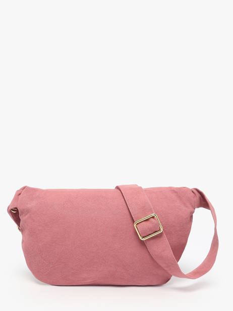Belt Bag Custine Gerecycleerd Katoen Rivedroite Roze timeless CUSTITIM ander zicht 3