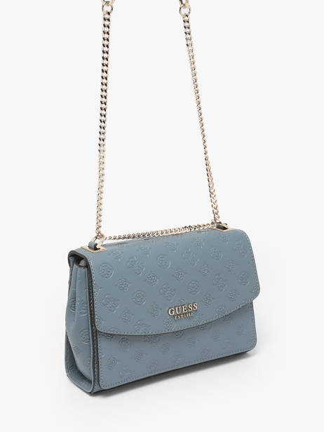 Cross Body Tas Phoebe Gerecycleerd Polyester Guess Blauw phoebe PD966521 ander zicht 1