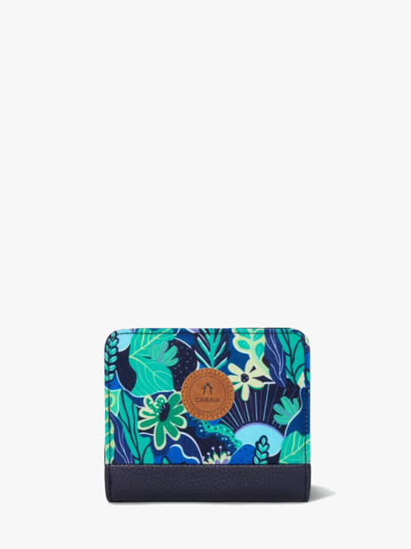 Portefeuille M Manaus Cabaia Blauw anniversaire 10ans - WALM-10A