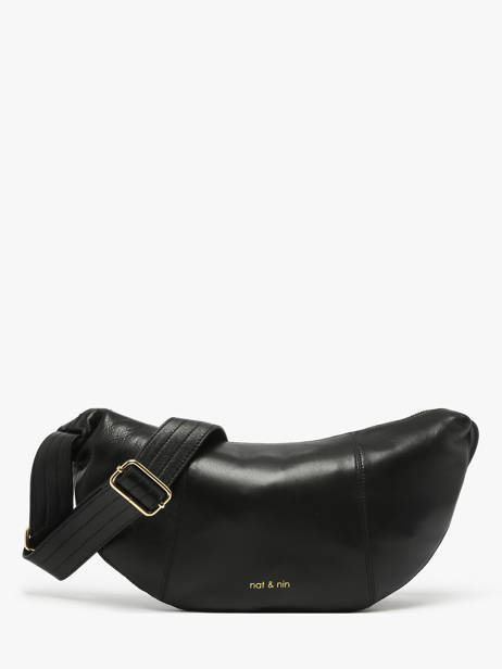 Heuptasje Luce Leder Nat et nin Zwart vintage LUCE