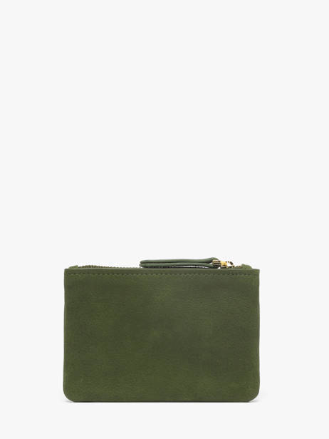 Portefeuille Leder Nat et nin Groen vintage SOLY ander zicht 3