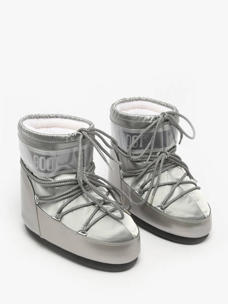 Boots Icon Low Glance Moon boot Zilver women D1409350 ander zicht 1