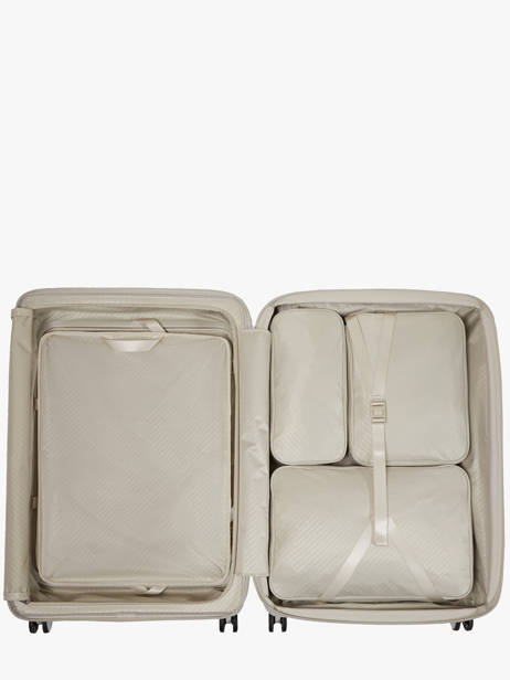 Uitbreidbare Harde Reiskoffer Paralux Hs Samsonite Beige paralux hs 156526 ander zicht 2