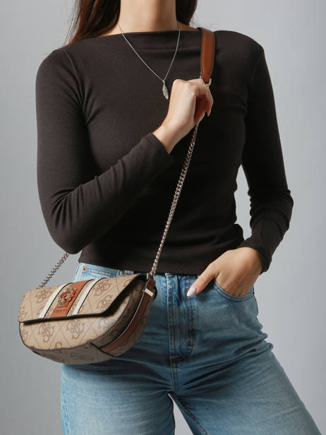 Cross Body Tas Erenia Guess Bruin erenia SO783821 ander zicht 1