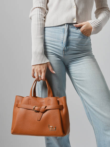 Handtassen Aya By byblos Bruin aya BS48B02 ander zicht 1