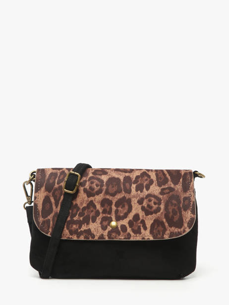 Cross Body Tas Leopard Miniprix Zwart leopard 19623