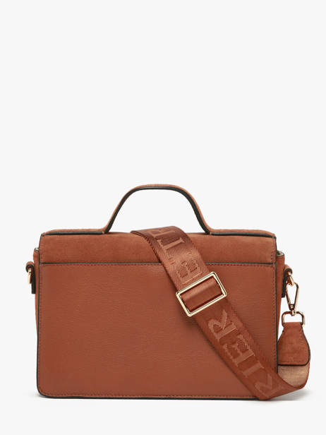 Cross Body Tas M Altesse Suede Etrier Bruin altesse suede EASU048M ander zicht 4