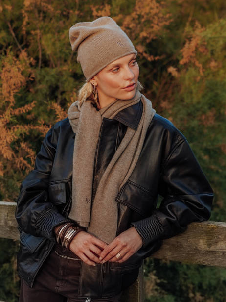 Muts Cachemire Vercors Etrier Bruin vercors EVER426U ander zicht 1