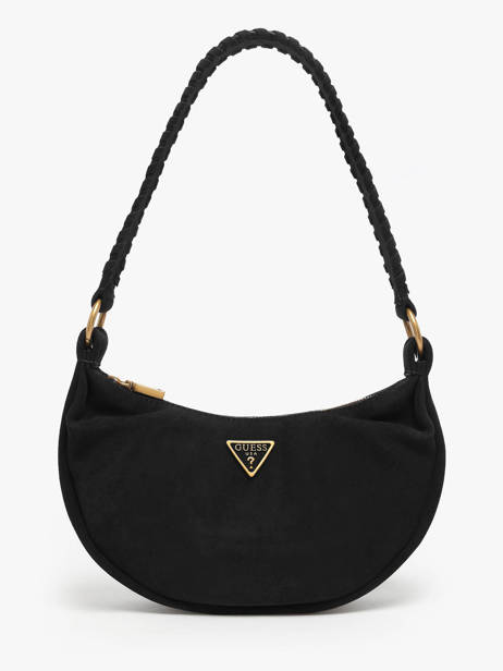 Cross Body Tas Amita Leder Guess Zwart amita SB953972