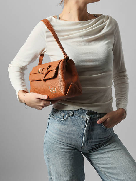 Schoudertas Aya By byblos Bruin aya BS48B03 ander zicht 1