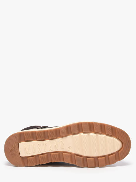 Enkellaarzen Mustang Bruin men M0131002 ander zicht 4