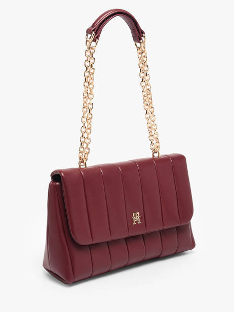 Cross Body Tas Th Grace Polyurethaan Tommy hilfiger Rood th grace AW17669 ander zicht 2