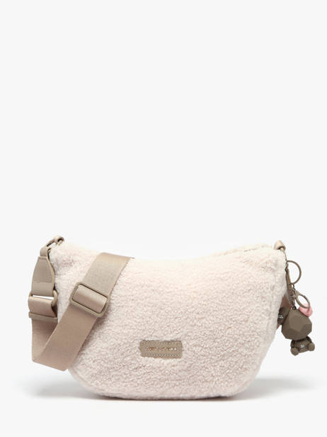 Cross Body Tas Sherpa David jones Beige sherpa CM7774