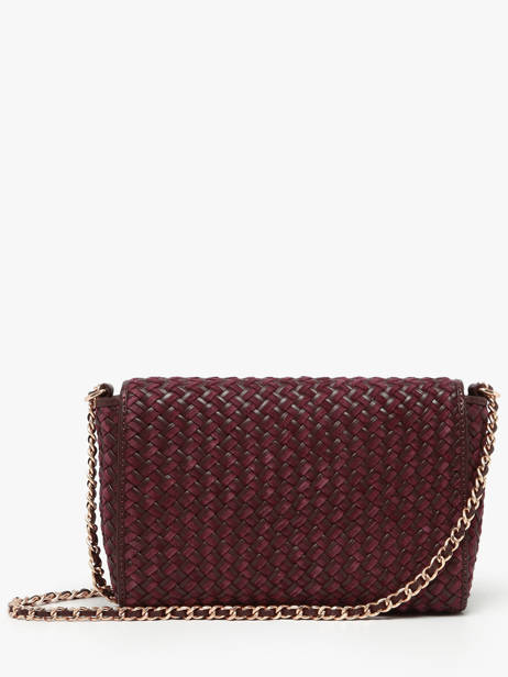 Cross Body Tas Moon Leder Vanessa bruno Violet moon 5V40533 ander zicht 4