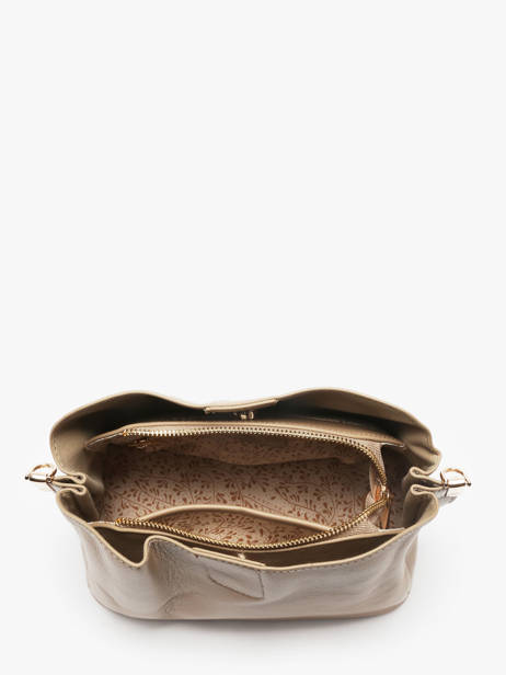 Cross Body Tas Helena Leder Francinel Beige helena 22944 ander zicht 2
