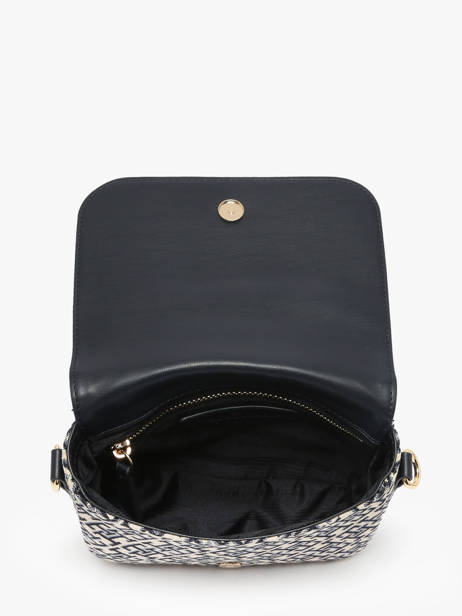 Schoudertas Th Jacquard Polyurethaan Tommy hilfiger Blauw th jacquard AW17447 ander zicht 2