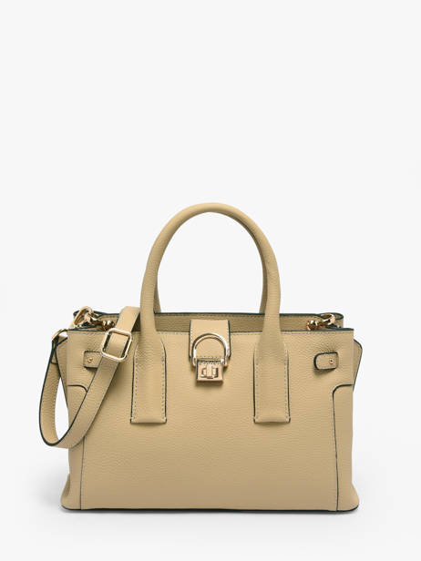 Handtas S Equestre Leder Etrier Beige equestre EEQT142S