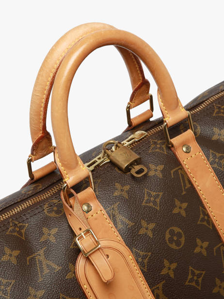 Preloved Louis Vuitton Reistas Keepall 45 Monogram Brand connection Bruin louis vuitton 3944650 ander zicht 2