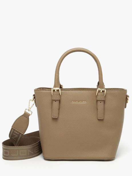 Handtassen Saffiano David jones Bruin saffiano CM7220