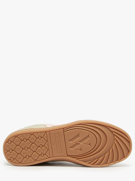 Sneakers Vanessa wu Groen women BK2837VT ander zicht 4