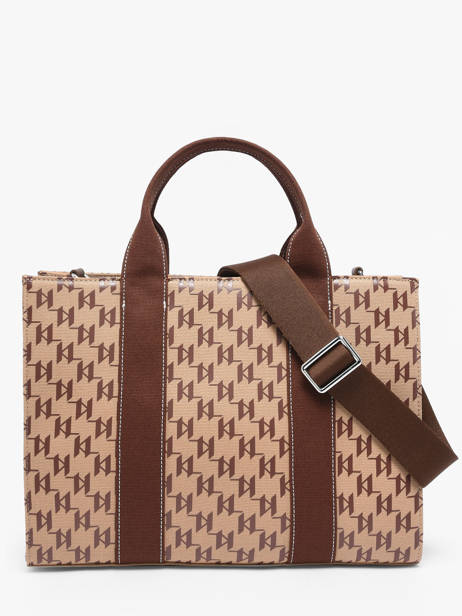 Handtas Rsg Katoen Karl lagerfeld Beige rsg B1W50021 ander zicht 4