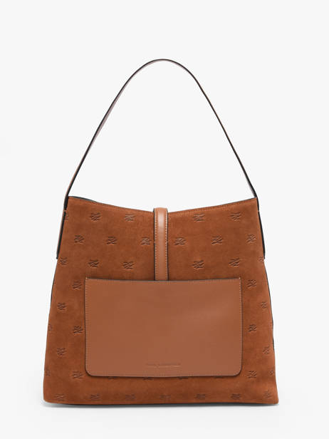 Schoudertas K Autograph Leder Karl lagerfeld Bruin k autograph B1W30105 ander zicht 4